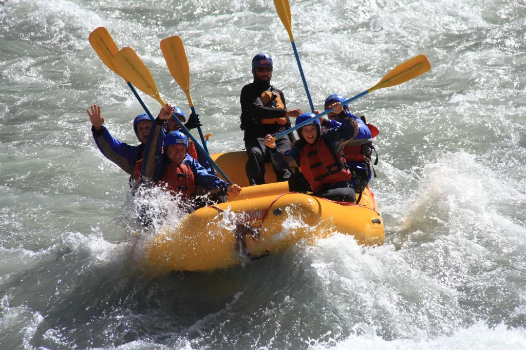 Rafting en rio mendoza